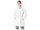 Ivanka Trump Double Breasted Button Quilt Jacket (pearl) Women's Coat
