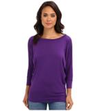 Culture Phit Lara Modal Top (eggplant) Women's T Shirt