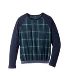 Toobydoo Fancy Flannel Sweatshirt W/ Sparkle Belt (toddler/little Kids/big Kids) (green/blue) Girl's Sweatshirt
