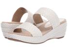 Anne Klein Zala Platform Sandal (white) Women's Shoes