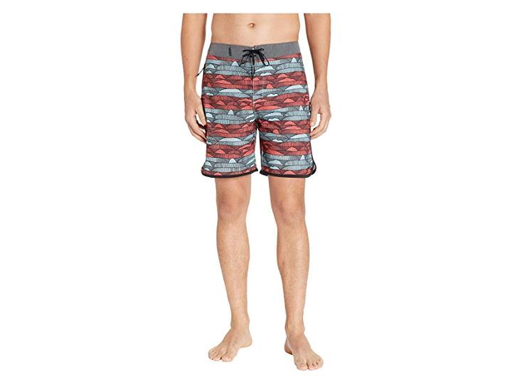 Hurley Phantom Lines 18 Boardshorts (aurora Green) Men's Swimwear