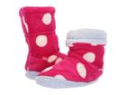Joules Kids Fleece Lined Slippersock (toddler/little Kid) (raspberry Rose Spot) Girls Shoes