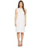 M Missoni Solid Knit Sleeveless Dress (white) Women's Dress