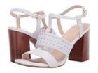 Cole Haan Cherie Grand Block Sandal (optic White Weave) Women's Shoes