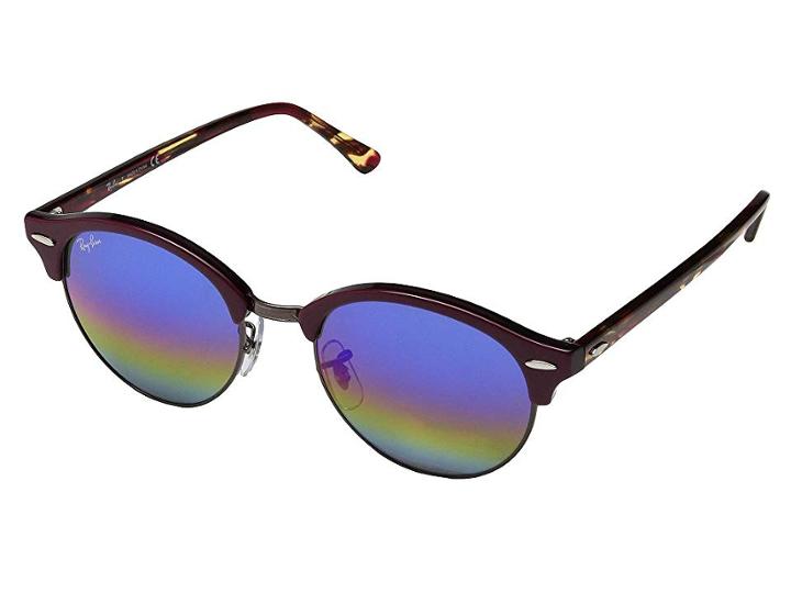 Ray-ban 0rb4246 (burgundy Havana/multicolour Lens) Fashion Sunglasses