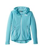 The North Face Kids Mid Cloud Fleece Hoodie (little Kids/big Kids) (blue Curacao/tnf White) Girl's Sweatshirt