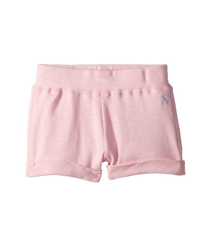 Joules Kids Jersey Pull-on Shorts (toddler/little Kids/big Kids) (rose Pink) Girl's Shorts