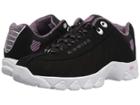 K-swiss St329 Cmf (black/smoky Grape/white) Women's Lace Up Casual Shoes