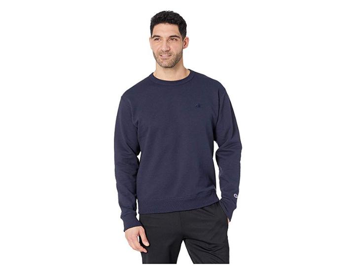 Champion Powerblend Crew (navy) Men's Clothing