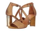 Clergerie Zian (ocre Metallic Nappa Leather) High Heels