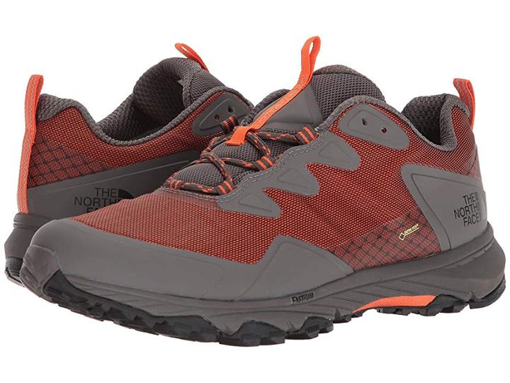 The North Face Ultra Fastpack Iii Gtx(r) (scarlet Ibis/dark Gull Grey) Men's Shoes