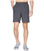 Under Armour Woven Graphic Shorts (rhino Gray/tokyo Lemon) Men's Shorts