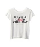 Spiritual Gangster Kids Good Vibe Day T-shirt (toddler/little Kids/big Kids) (stardust) Girl's T Shirt