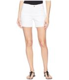 Tribal Stretch Twill 5 Shorts With Patch Pocket In White (white) Women's Shorts