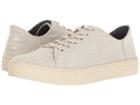Toms Lenox Sneaker (natural Yarn-dye) Women's Lace Up Casual Shoes