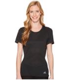 Adidas Supernova Short Sleeve Tee (black) Women's T Shirt