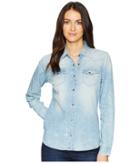 Mavi Jeans Isabel Fitted Shirt (light Random) Women's Clothing