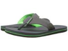 Quiksilver Coastal Oasis Ii (grey/green/grey) Men's Sandals