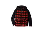 Burton Kids Spark Full Zip Fleece Hoodie (little Kids/big Kids) (spray Buffalo/true Black) Boy's Sweatshirt