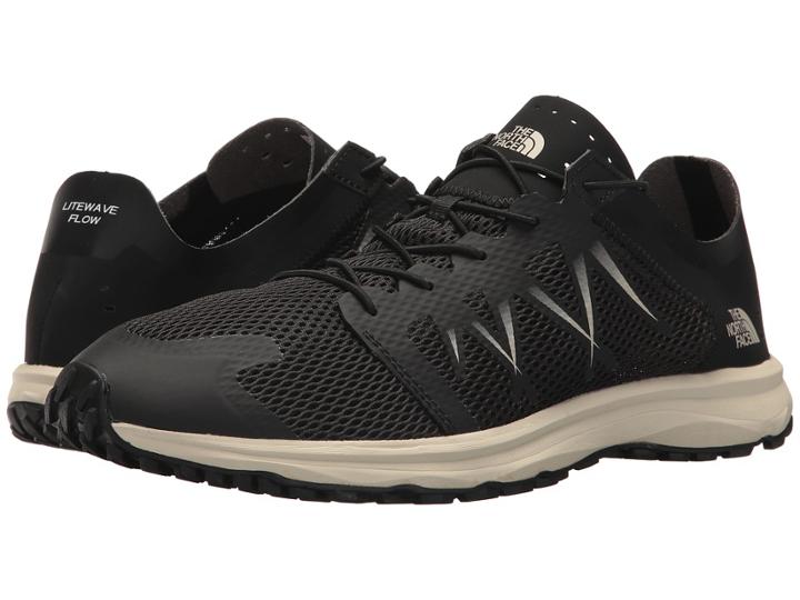 The North Face Litewave Flow Lace (tnf Black/vintage White) Men's Shoes