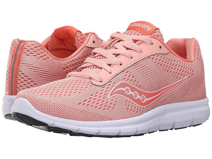 Saucony Ideal (coral/white) Women's Shoes
