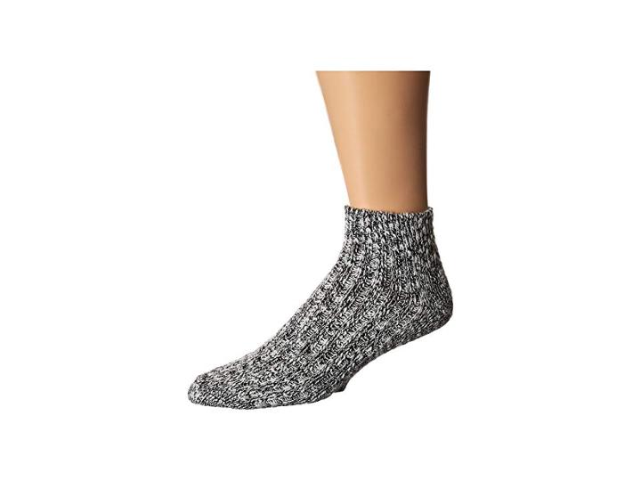Wigwam Cypress Quarter Single Pack (white/black) Quarter Length Socks Shoes