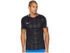 Nike Dry Academy Short Sleeve Top Gx (black/white/white) Men's Clothing