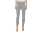 Liverpool Chloe Ankle Pull-on Leggings In Stretch Peached Satin In Sharkskin (sharkskin) Women's Casual Pants