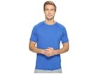 Smartwool Merino 150 Baselayer Short Sleeve (bright Blue) Men's T Shirt