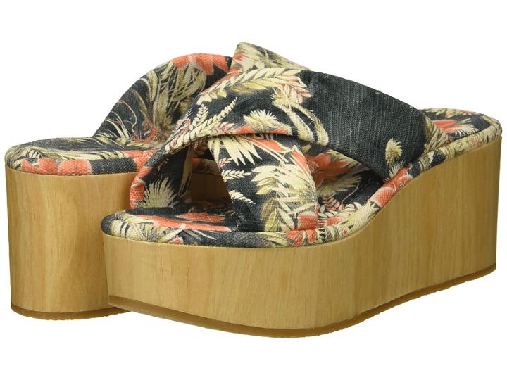 Dolce Vita Vinita (coral Multi Floral Print) Women's Shoes