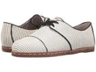 Ed Ellen Degeneres Noram (black/white/black Brighton Stripe Leather) Women's Shoes