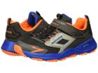 Skechers Kids Turbo Spike 97911l (little Kid/big Kid) (blue/black/orange) Boy's Shoes