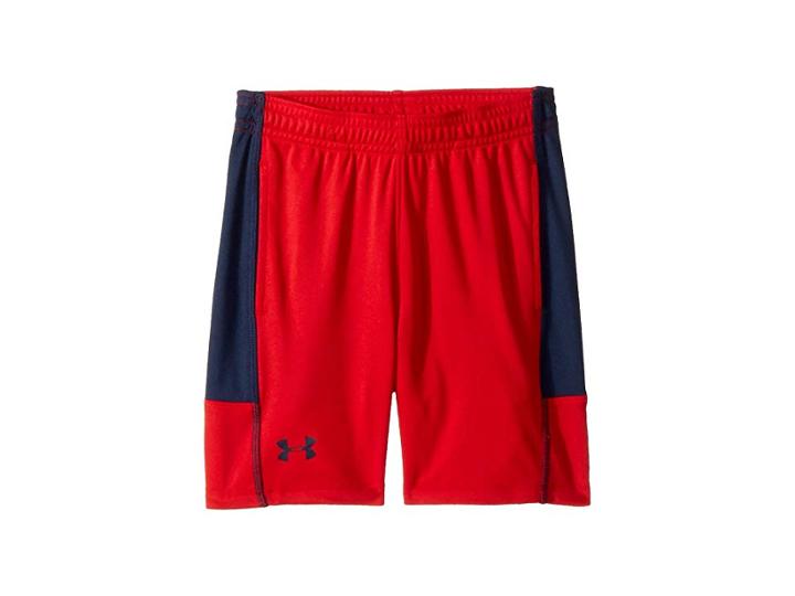 Under Armour Kids Stunt Shorts (toddler) (red) Boy's Shorts