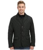 Rainforest Waxed Nylon Quilt Blazer W/ Bib (hunter) Men's Jacket