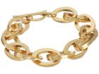 Steve Madden Rolo Bar Ring Bracelet (gold) Bracelet