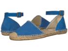 Soludos D'orsay Espadrille Flat (marlin Blue) Women's Flat Shoes