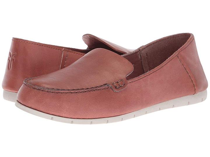 Frye Sedona Venetian Moc (salmon Dip-dyed Leather) Women's Moccasin Shoes