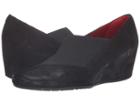 Sesto Meucci Tato (black Caruso/black Elastic) Women's Wedge Shoes