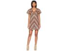 Bcbgeneration Chevron Knit Dress (multicolor) Women's Dress