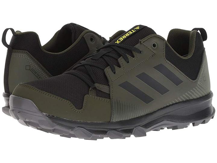 Adidas Outdoor Terrex Tracerocker Gtx(r) (base Green/black/night Cargo) Men's Shoes