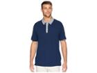 Adidas Golf Climachill(r) Iconic Polo (collegiate Navy) Men's Clothing