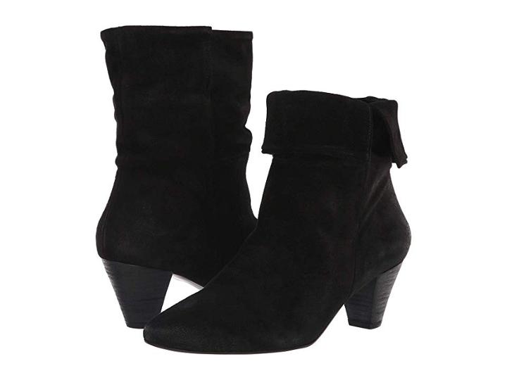 Free People Adella Heel Boot (black) Women's Pull-on Boots