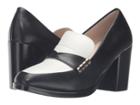 Cole Haan Mazie Pump (black Leather/white Leather) Women's Shoes