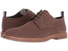 Ben Sherman Brent Plain Toe (brown Canvas) Men's Shoes