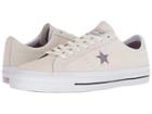 Converse Skate One Star(r) Pro Suede Ox (egret/violet Dust/white) Men's Skate Shoes
