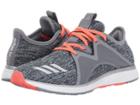Adidas Running Edge Luxe 2 (grey Three/silver Metallic/easy Coral) Women's Running Shoes