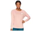 Nike Sportswear Gym Vintage Crew (rust Pink/sail) Women's Clothing