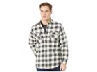 Burton Brighton Flannel (canvas Heather Buffalo 1) Men's Long Sleeve Button Up