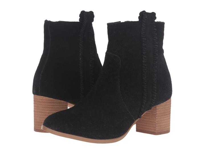Matisse Trina (black Leather Suede) Women's Boots