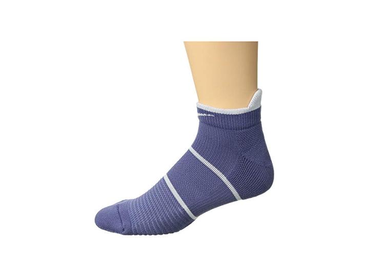 Nike Nikecourt Essentials No Show Tennis Socks (purple Slate/white) No Show Socks Shoes